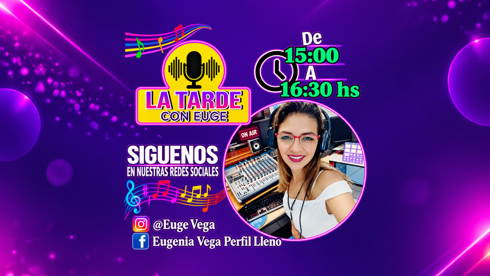 Logo de La Tarde con Euge